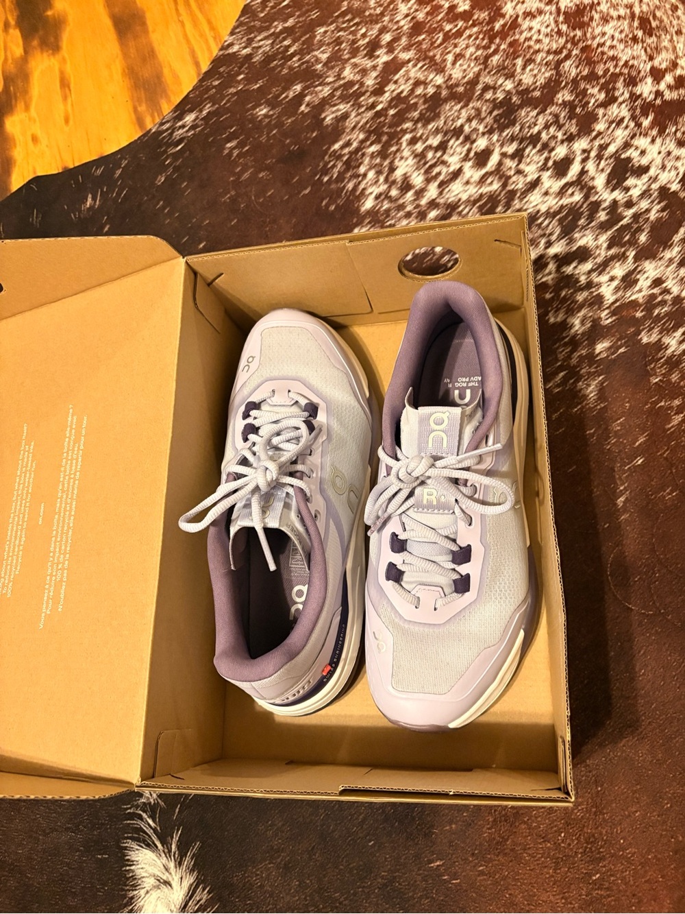 On Running Women's Lilac/Pale Purple Athletic Sneakers